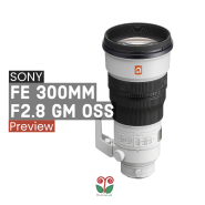 [올페의 렌즈 프리뷰] 소니 FE 300mm F2.8 GM OSS (SEL300F28GM)