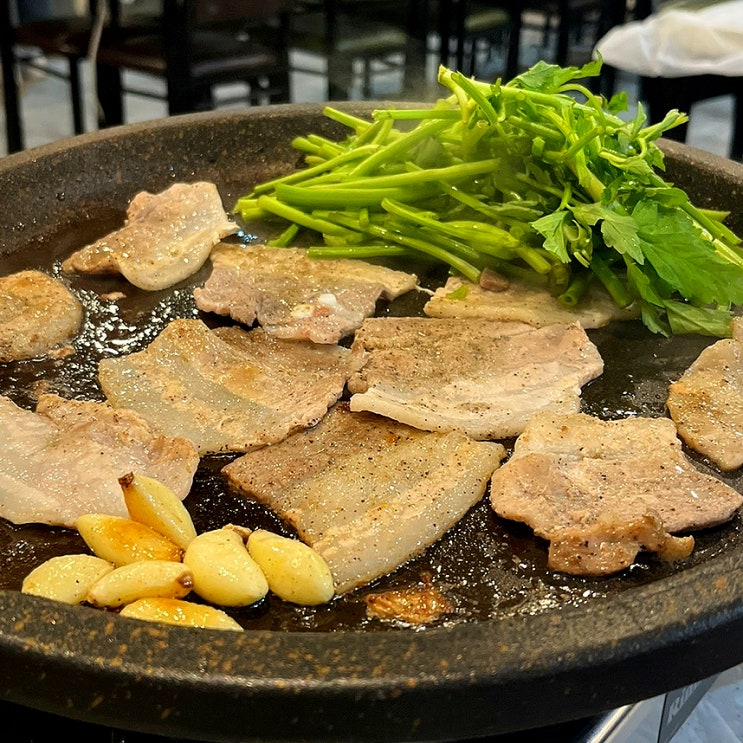 맛집 무한리필 고깃집 냉삼 먹고싶을 때[고기고기 소사벌점]