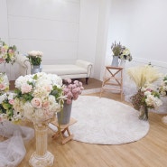 [인덕원 성당 결혼식] 신부대기실&포토테이블