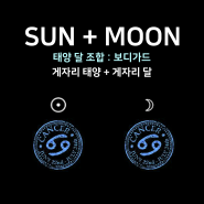 [태양달 조합] - 게자리 태양 + 게자리 달 : 보디가드