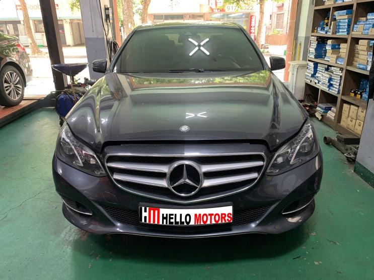 BENZ E220D(W212) 출력저하 정비 및 DPF 크리닝 [HELLO MOTORS] : 네이버 블로그