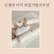 아기 바디필로우 신생아 뒤집기방지쿠션 한번에 꼬미즈 죽부인!