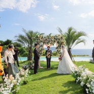 일본인 커플의 제주도 스몰웨딩, 하객 9명의 가족결혼식으로!