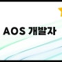 AOS 개발자 개발사 코딩 회사