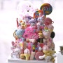 [다시봄] 핫핑크컬러의 어린이집 케이크