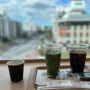 히메지성뷰 히메지 카페 말차 라떼 나나스 그린티(nana's green tea )