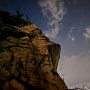 가을저녁의 관악산 야간산행(야등) 야경명소 _선유천국기봉
