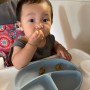 8개월 아기 자기주도 이유식 시작! 미국식 BLW 식단 / 과일 야채 스틱 /분유빵 감자빵 만들기