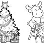 성탄트리 이미지 밑그림 도안자료 색칠공부 스케치 christmas tree image sketch drawing coloring book