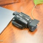 4K 동영상 캠코더 추천, 유튜브 촬영용 카메라 캐논 VIXIA HF G70
