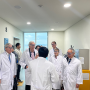 국제백신연구소(IVI) 이사진, 에스티팜 바이오의약품 생산공장 방문