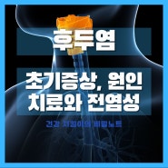 기침과 목소리 변화? 후두염 초기증상 원인 치료 전염