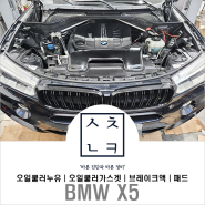 대전 수입차 정비, BMW X5 오일쿨러 누유, 누수 전문 정비(feat,새천년카)