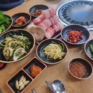 부산 용호동고기집 착한식당 l 냉삼&부대찌개 점심특선 후기