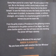 돈 윈슬로(Don Winslow)의 최근 3부작 신간 소설 중 첫 번째 작, City on Fire.