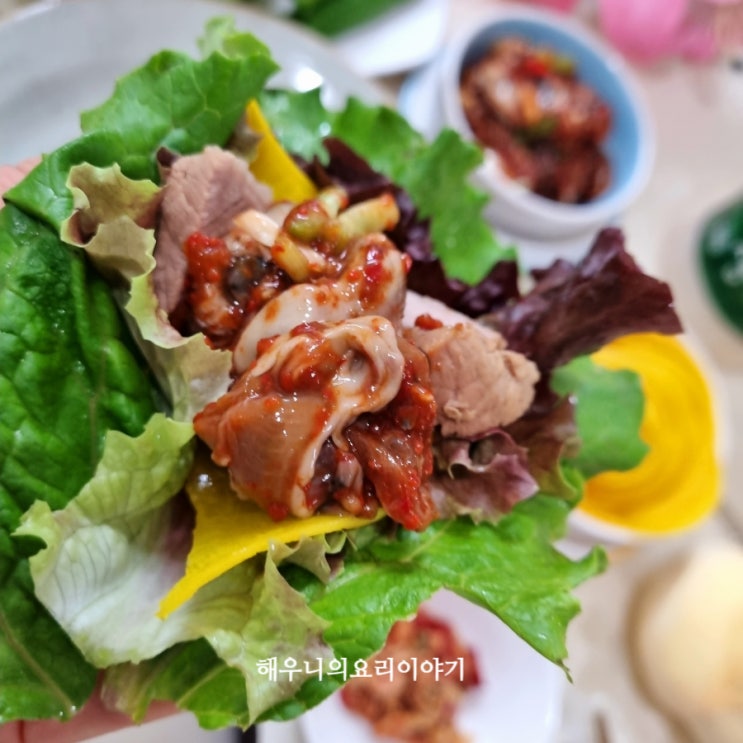 돼지 아롱사태 수육 어리굴젓 백종원 돼지 수육 맛있게 삶는법 시간 사태 수육 고기 부위 삶기 : 네이버 블로그