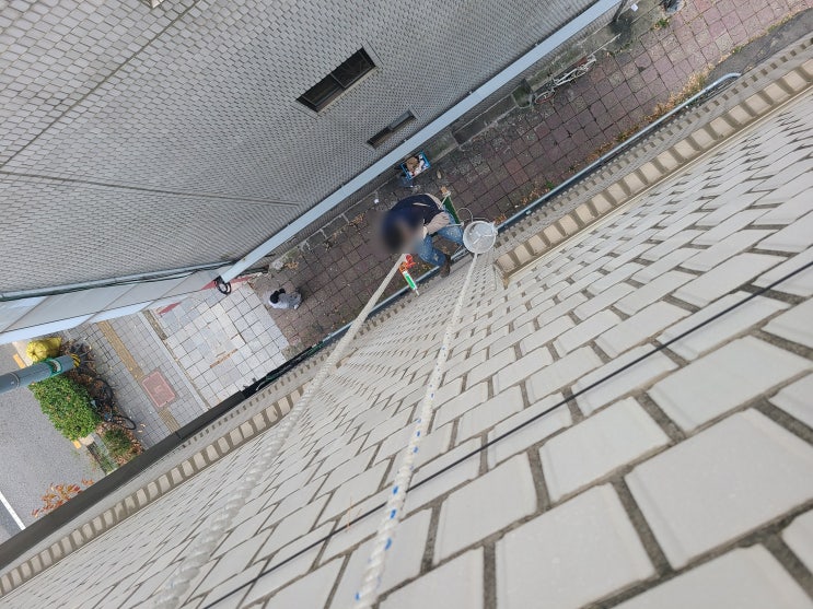 건물 외벽 누수 작업 강남 송파 작업 현장입니다... : 네이버 블로그