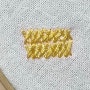 프랑스자수 바스켓 스티치 2 hand embroidery Basket Stitch 2