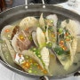 #Uljin 가리비찜(탕)이랑 칼국수까지 먹을 수 있는 망양정해물칼국수, 죽변항 맛집