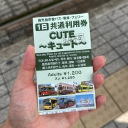 카고시마/가고시마(鹿児島) 여행 시작, 가고시마 큐트 패스 구입 - 일본여행일기 15일차_1(가고시마)