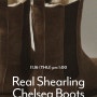 Real Shearling Chelsea Boots