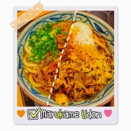 하와이 맛집 마루카메우동 와이키키 Marukame Udon