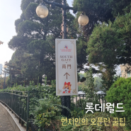 [서울 여행] 잠실 롯데월드 - 평일 오픈런 매표 짐 보관 : 사우스 게이트(남문) 와일드 게이트