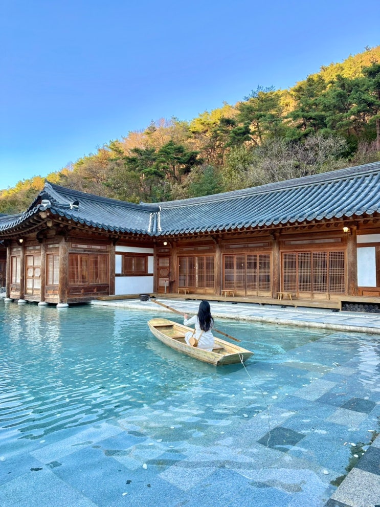 전북 전주 근교 카페 완주 소양한옥티롤 나룻배 체험이 있는...