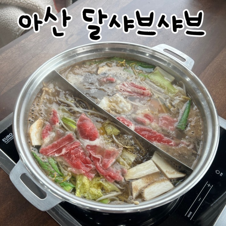 아산 신정호 맛집 달샤브샤브  고고싱 (주말 방문 후기)