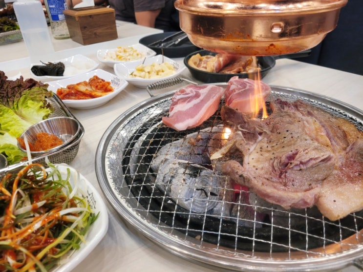 원주 행구동 명륜진사갈비 : 가성비 좋은 프렌치렉 돼지갈비 맛집