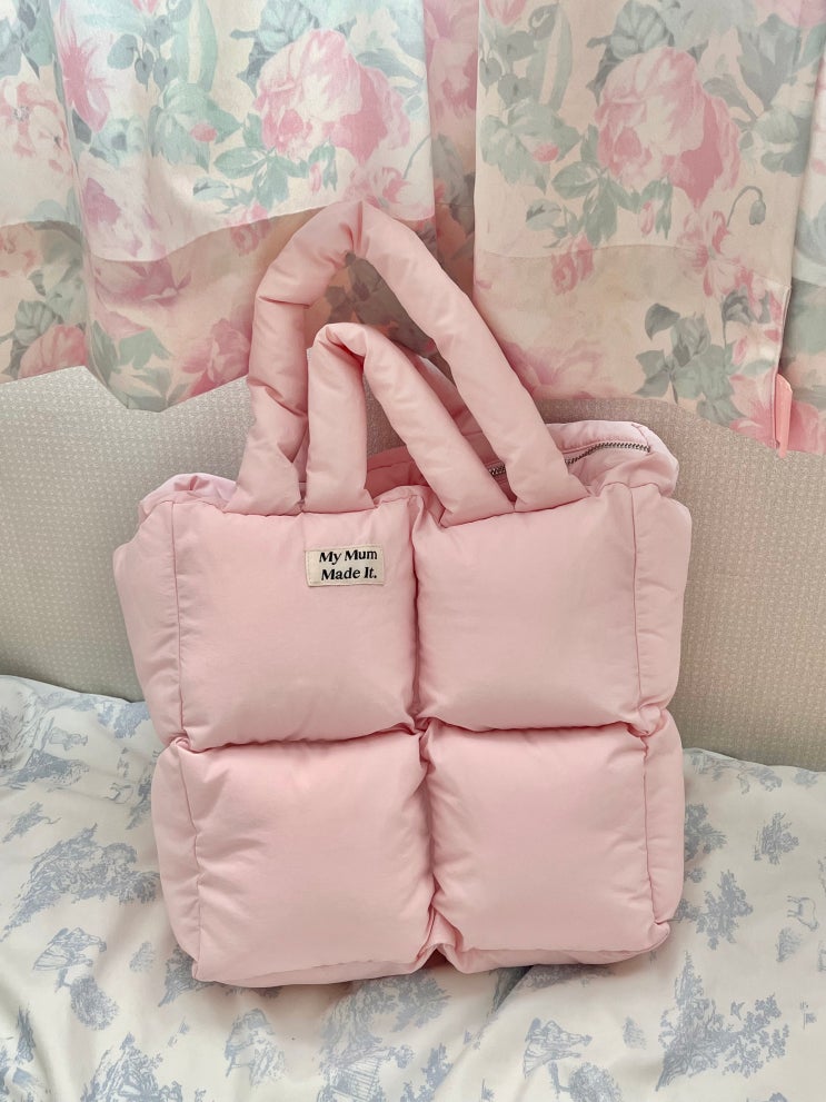 My Mum Made It (MMMI) 푸퍼 토트백 Puffer Tote Bag, 텀블러 후기 : 네이버 블로그