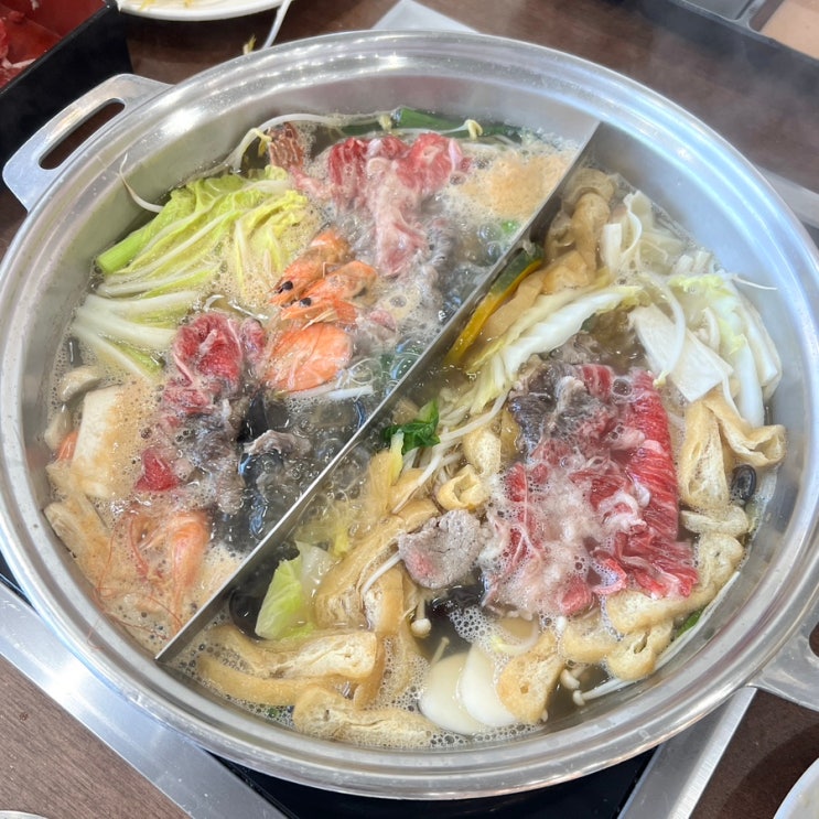 아산 신정호 맛집 소고기 무한리필 달샤브샤브