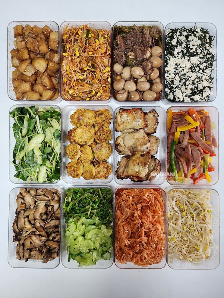 일주일 밑반찬 만들기 반찬종류 만들기쉬운 가정식 반찬 메뉴 집반찬 : 네이버 블로그