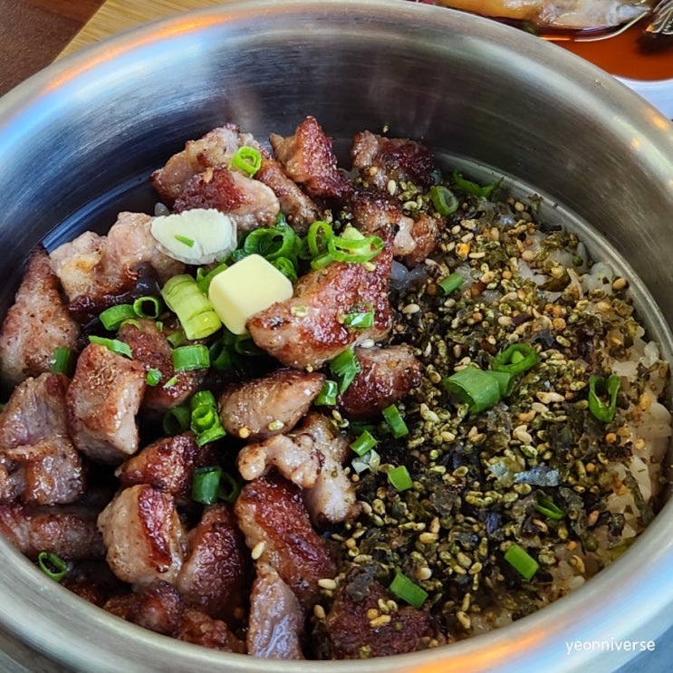 제주도 솥밥 맛집 담백 함덕점