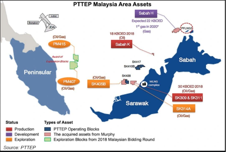 PTTEP Lang Lebah Project (Gas platform) : 네이버 블로그