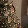 신혼쀼의 크리스마스 트리 만들기🎄(트마 전나무 쉐비 트리 150cm, 얼음오너먼트 추천, 벨벳 리본트리)