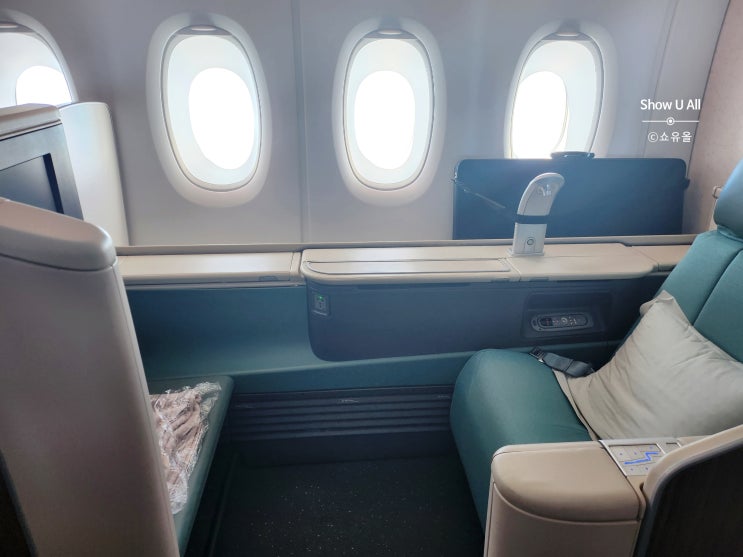 대한항공 KE081 인천 뉴욕 일등석 기내식과 A380 후기 : 네이버 블로그