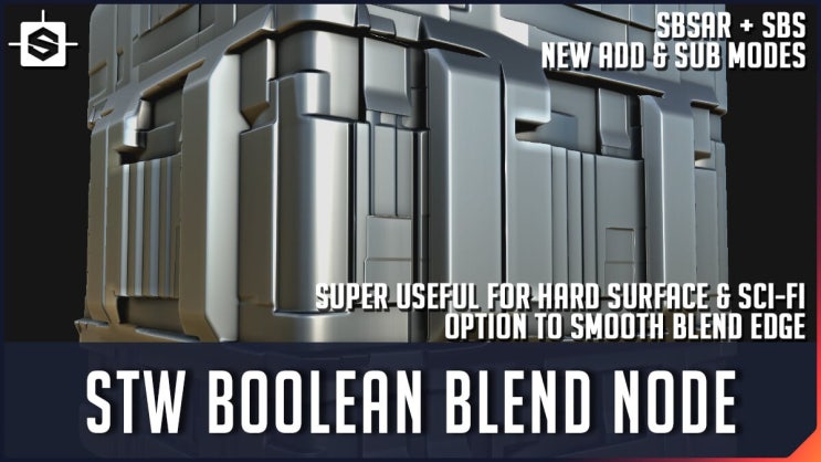 STW Boolean Blend - Substance Designer Tool 소개. : 네이버 블로그