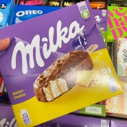 독일에서 발견한 밀카초코 아이스크림!