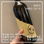 애매한 와인 투핸즈 아레스 2016 (TWO HANDS ARES 2016)