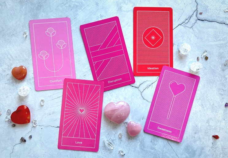 [Prism Oracle] 프리즘 오라클 해석 Pink _ Comfort / Disruption / Ideation / Love ...