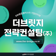 조선해양 SW융합클러스터 기업 소개 인터뷰 : 더브릿지전략컨설팅(주)