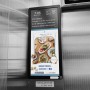 엘리베이터터광고 [이탈리아 음식점] 광고사례