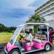 일본 미야자키 골프 여행 사츠마cc 노캐디 골프장 해외 골프라운딩 후기