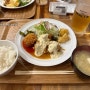 후쿠오카/야쿠인 : 봄바키친 ボンバーキッチン薬院本店 치킨난반