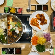 장유 샤브샤브 ‘샤브20’ 무한리필로 즐기는 김해 율하2지구 맛집