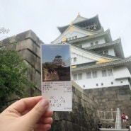 20190719 코로나 전 마지막 해외(일본)여행 (1) 오사카성, 시장