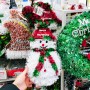 다이소 크리스마스 트리 장식 리스 머리띠 오너먼트 인형 모루 파티 용품