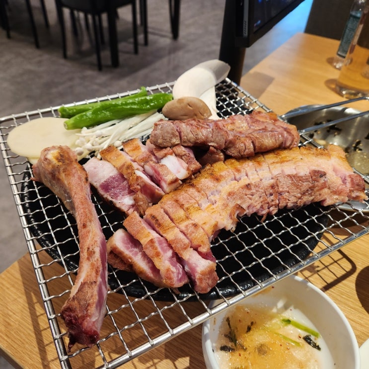 [모락모락정육식당] 화성 고기집 남양 최고 맛집