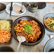 매콤한 쭈꾸미볶음이 생각날 땐 봉선동 맛집 '하루 끼니'